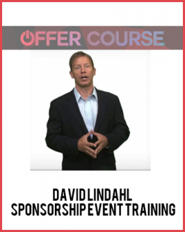 David Lindahl – Sponsorship Event Training