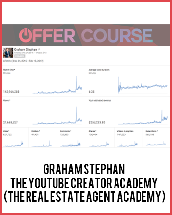 Graham Stephan - The YouTube Creator Academy (The Real Estate Agent Academy)